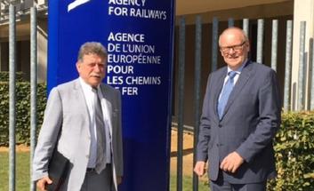 Institutions européennes - La préfet visite l’agence de l’Union européenne pour les chemins de fer