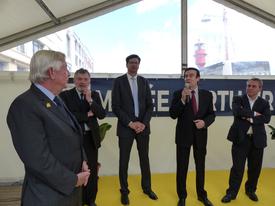 Agroalimentaire - Inauguration de l'exposition Extraordinaire Banane à Dunkerque