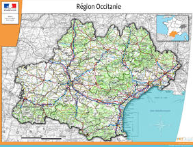 Carte Occitanie